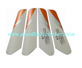 ShuangMa-9098/9102 helicopter parts main blades (orange color) - Click Image to Close